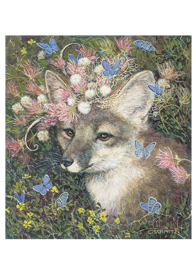 Fox in Plumes